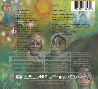 In the Wake of Poseidon — King Crimson back cover