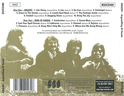 Ring Of Hands — Argent back cover