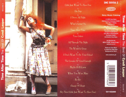 True Colors: The Best Of Cyndi Lauper — Cyndi Lauper back cover
