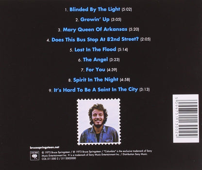 Greetings from Asbury Park, N.J. — Bruce Springsteen back cover