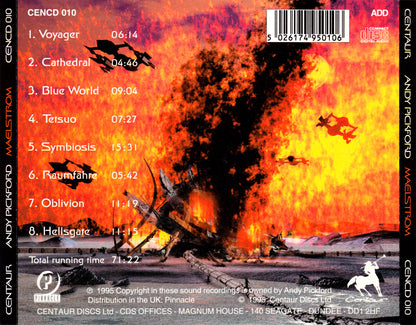 Maelstrom — Andy Pickford back cover