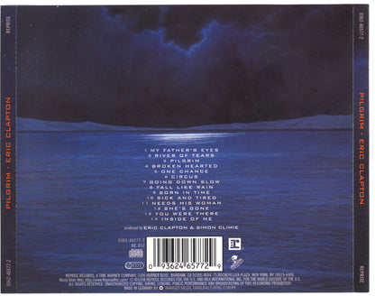 Pilgrim — Eric Clapton back cover