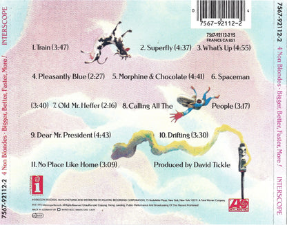 Bigger, Better, Faster, More! — 4 Non Blondes back cover