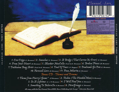 Lore — Clannad back cover