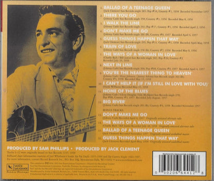 Songs That Made Him Famous — Johnny Cash back cover