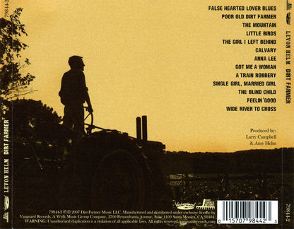 Dirt Farmer — Levon Helm back cover