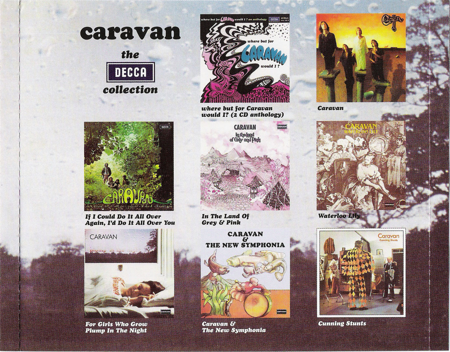 For Girls Who Grow Plump In The Night — Caravan back cover