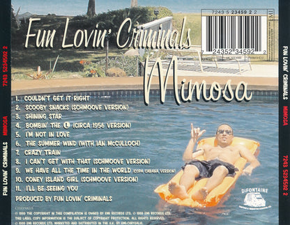 Mimosa — Fun Lovin' Criminals back cover