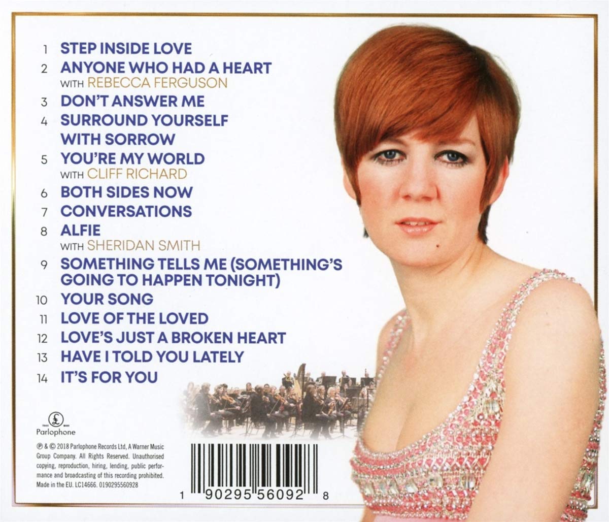 Cilla With The Royal Liverpool Philharmonic Orchestra — Cilla Black & The Royal Liverpool Philharmonic Orchestra back cover
