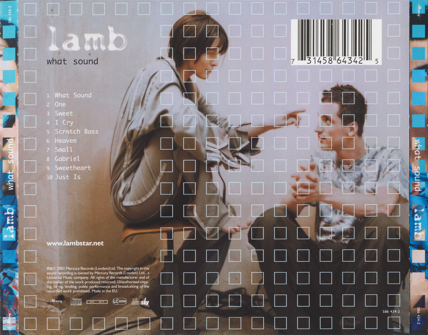 What Sound — Lamb back cover