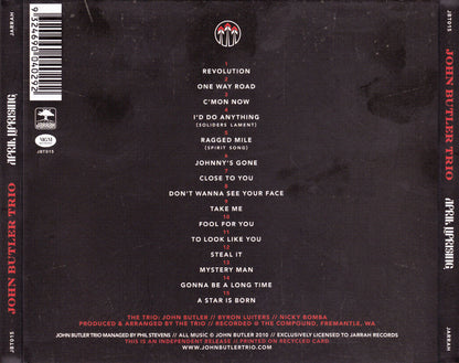 April Uprising — John Butler Trio back cover