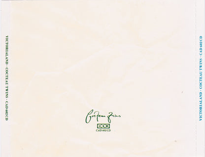 Victorialand — Cocteau Twins back cover
