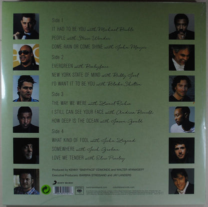 Partners — Barbra Streisand with Michael Bublé back cover
