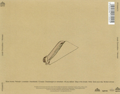 Veneer — José González back cover