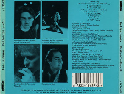 The Ghosts That Haunt Me — Crash Test Dummies back cover