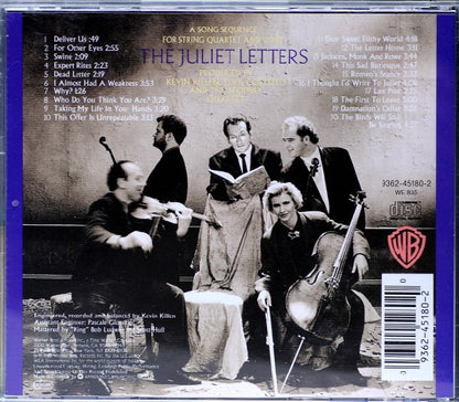The Juliet Letters — Elvis Costello/The Brodsky Quartet back cover