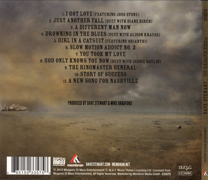 The Ringmaster General — Dave Stewart back cover