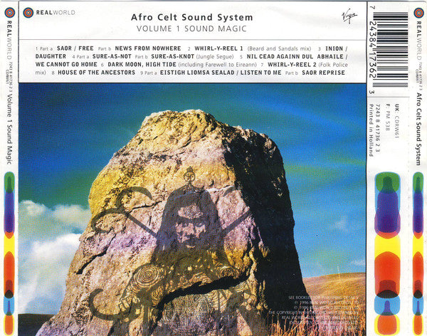 Sound Magic, Vol. 1 — Afro-Celt Sound System back cover