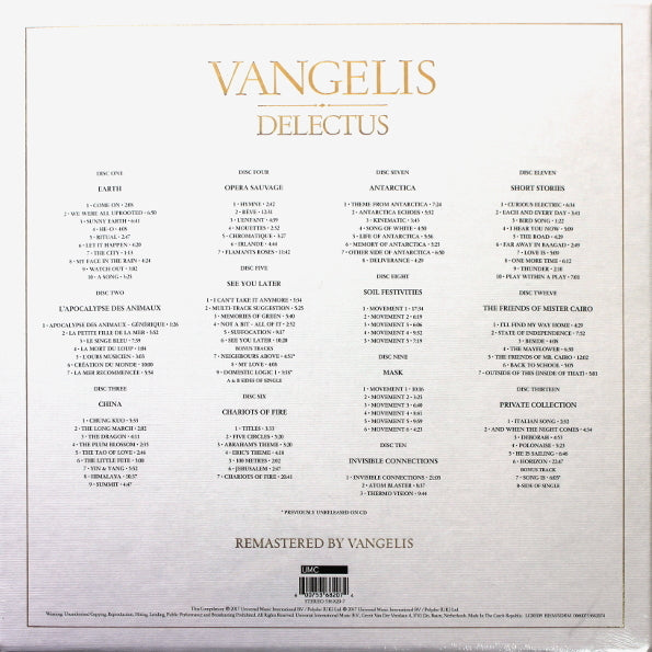 Short Stories — Jon & Vangelis back cover