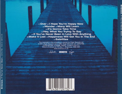 If You've Never Been — Embrace back cover