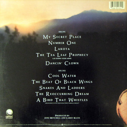 Chalk Mark in a Rain Storm — Joni Mitchell back cover