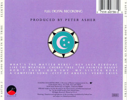 In My Tribe — 10,000 Maniacs back cover