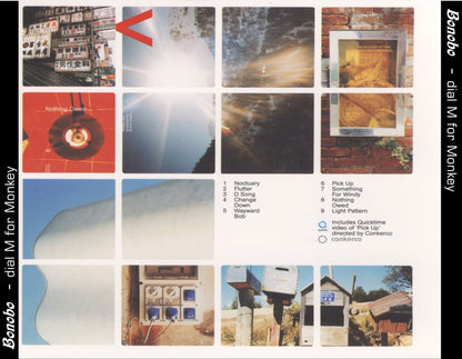 Dial 'M' for Monkey — Bonobo back cover