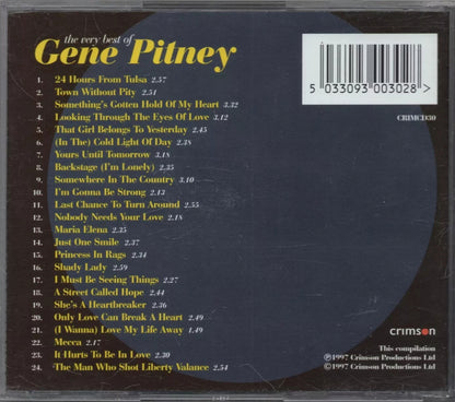 Backstage I'm Lonely — Gene Pitney back cover