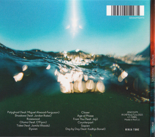 Fragments — Bonobo Feat. Miguel Atwood-Ferguson back cover
