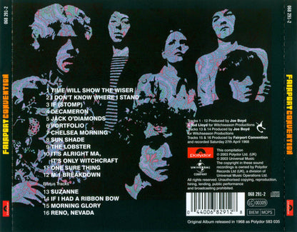 Fairport Convention — Fairport Convention back cover