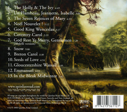 A Midwinter Night's Dream — Loreena McKennitt back cover