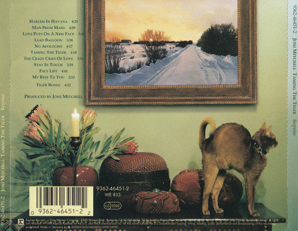 Taming the Tiger — Joni Mitchell back cover