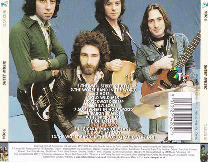Sheet Music — 10cc back cover