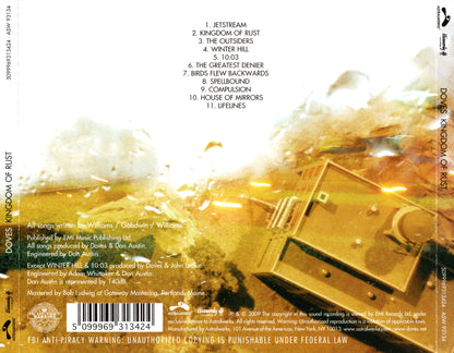 Kingdom of Rust — Doves back cover