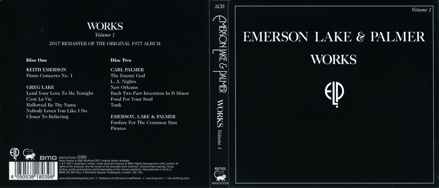 Works — Keith Emerson back cover