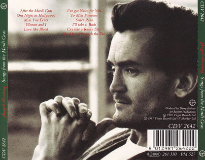 Songs from the Mardi Gras — Feargal Sharkey back cover