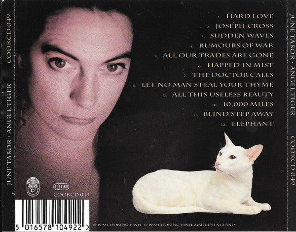 Angel Tiger — June Tabor back cover