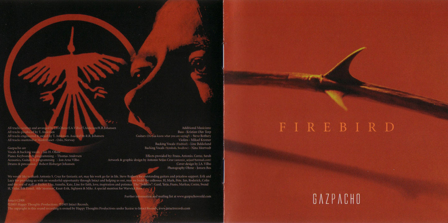 Firebird — Gazpacho back cover