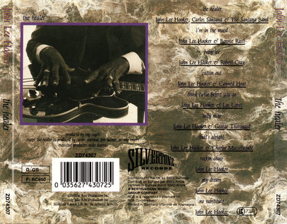 The Healer — John Lee Hooker back cover