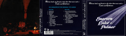 Welcome Back My Friends to the Show That Never Ends â€” Emerson, Lake & Palmer back cover