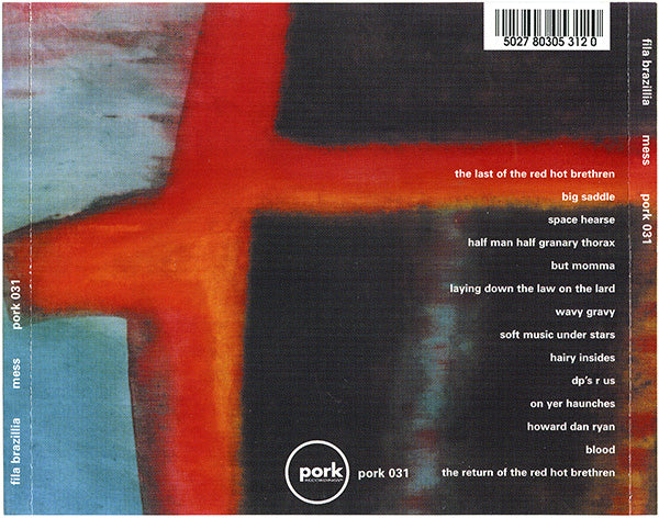 Mess — Fila Brazillia back cover