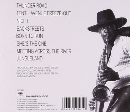 Born to Run — Bruce Springsteen back cover