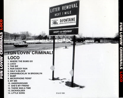 Loco — Fun Lovin' Criminals back cover