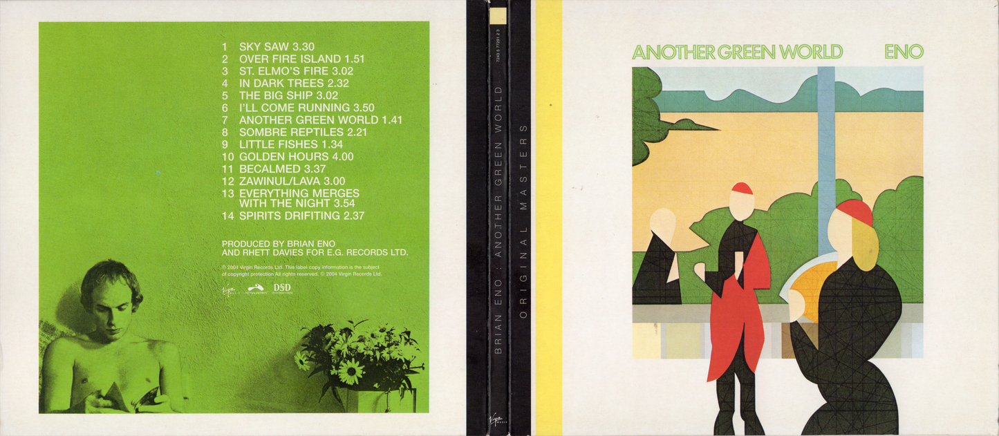 Another Green World — Brian Eno back cover