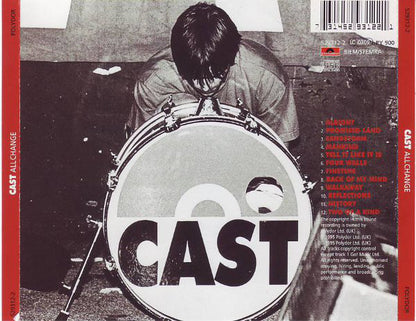 All Change — Cast back cover