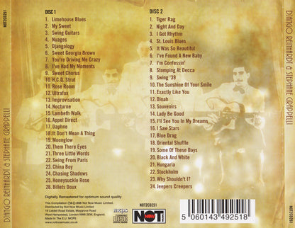 The Ultimate Collection — Django Reinhardt back cover