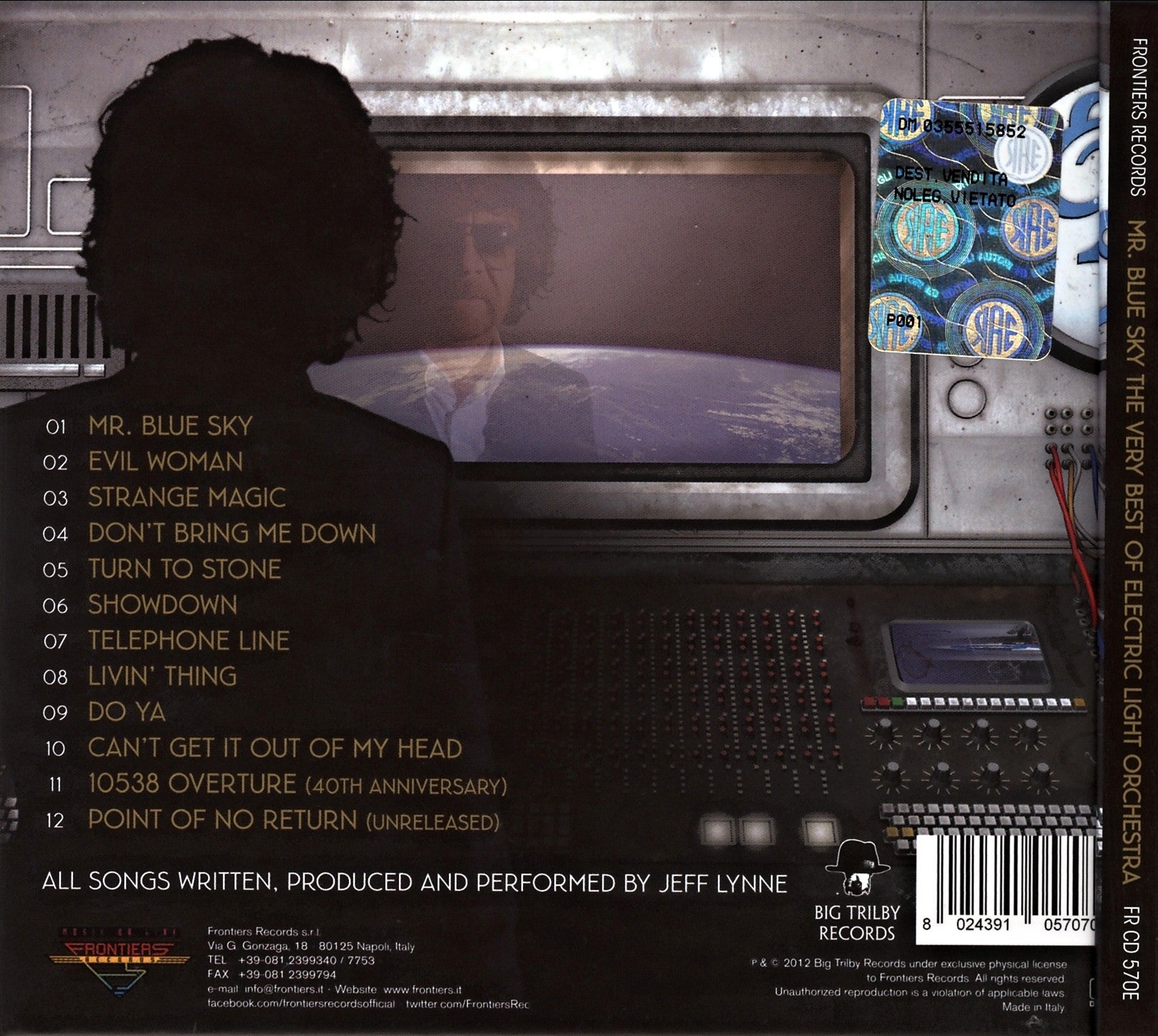 Out of the Blue â€” Electric Light Orchestra back cover