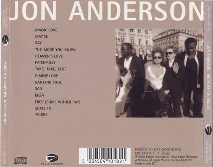 The More You Know â€” Jon Anderson back cover
