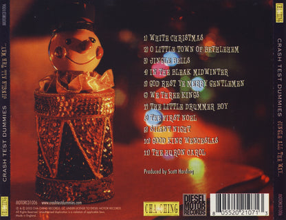 Jingle All the Way — Crash Test Dummies back cover