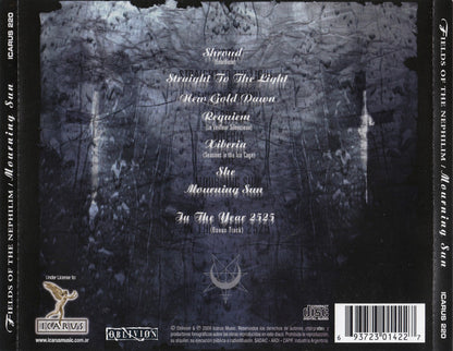 Mourning Sun — Fields of the Nephilim back cover